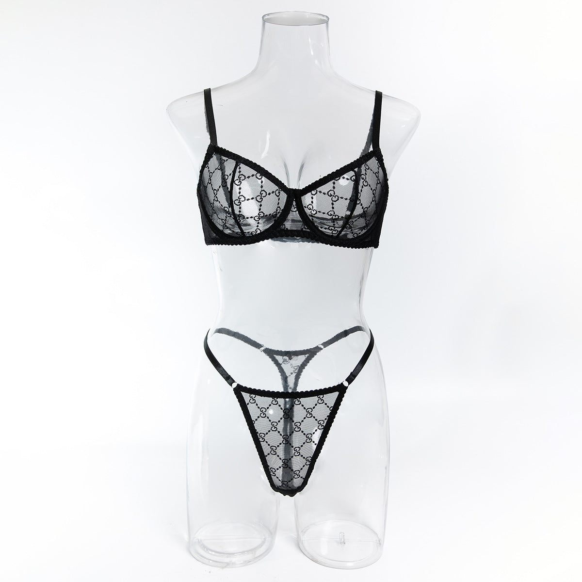 Signature Sheer Temptation Lingerie Set mooods