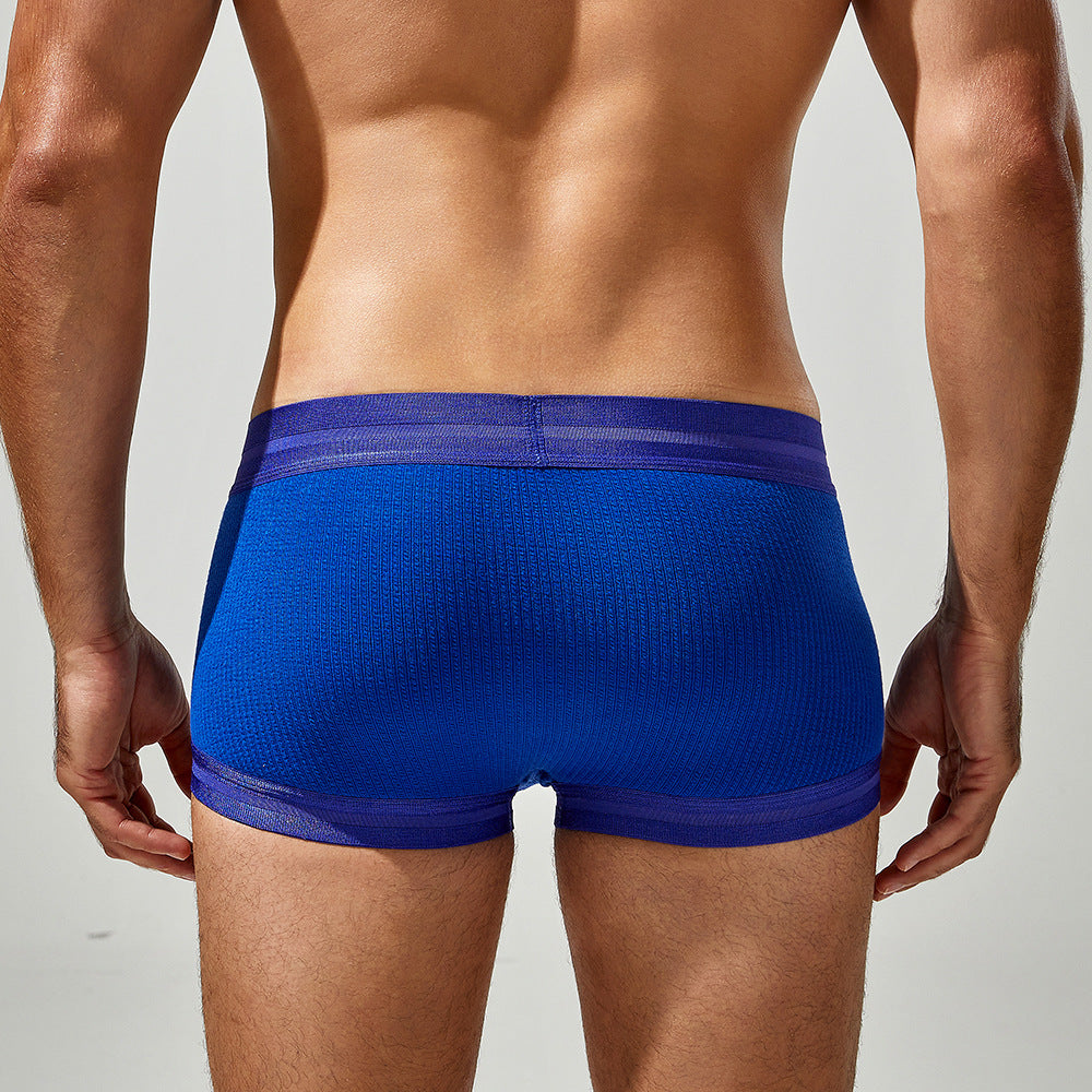 Cobalt Viscose Flex Boxer Brief mooods