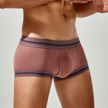Taupe Viscose Flex Boxer Brief mooods