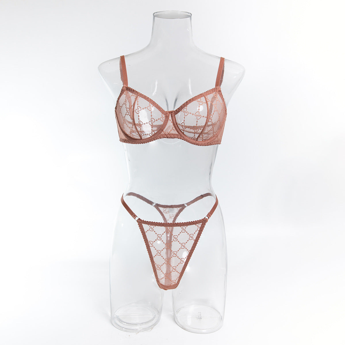 Signature Sheer Temptation Lingerie Set mooods