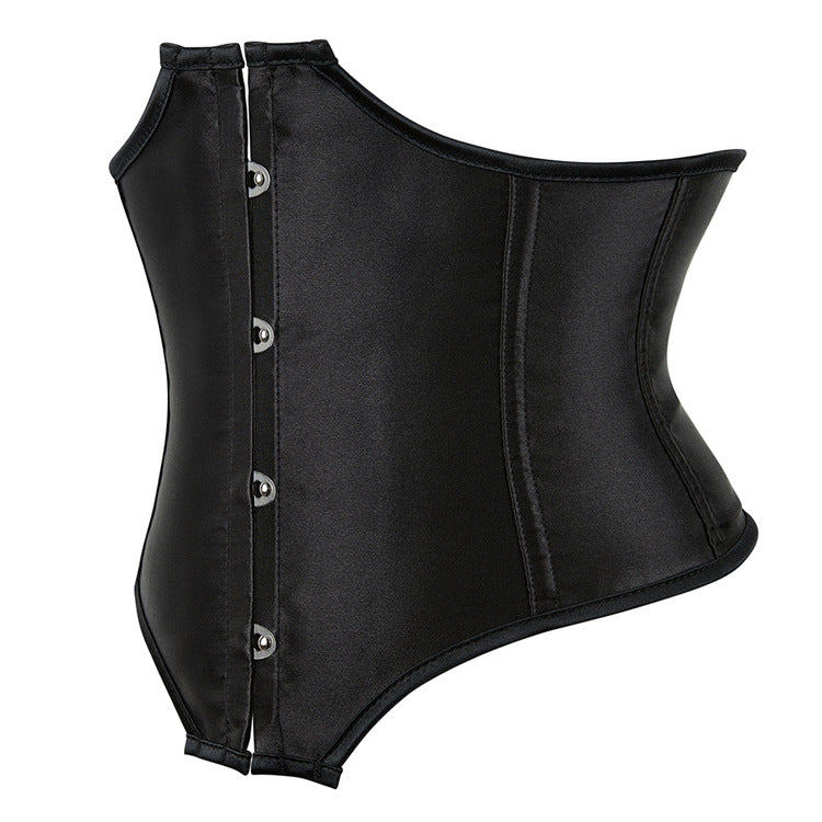 Obsidian Charm Lustrous Underbust Corset