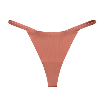 Everyday Elegance Seamless Nylon Thong Panty