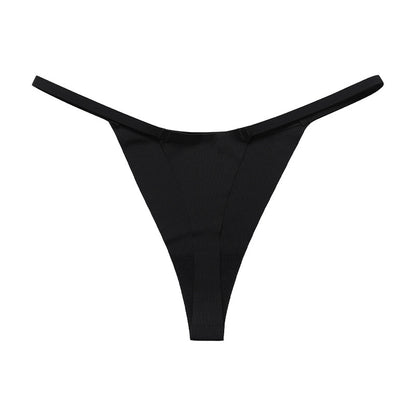 Everyday Elegance Seamless Nylon Thong Panty