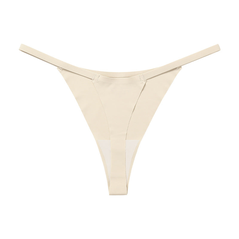 Everyday Elegance Seamless Nylon Thong Panty