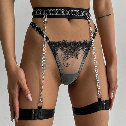 Delicate Allure Lingerie Set garter belt