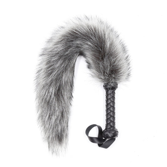 Eco Fur Tail Decorative Whip