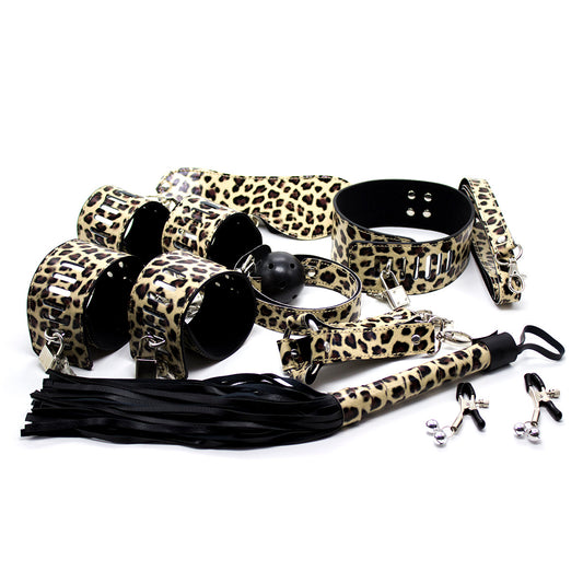 Leopard Luxe BDSM Essentials Set