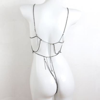 Luxurious Rhinestone Body Chain