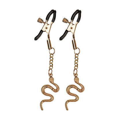 Luxury Snake Charm Nipple Clamps