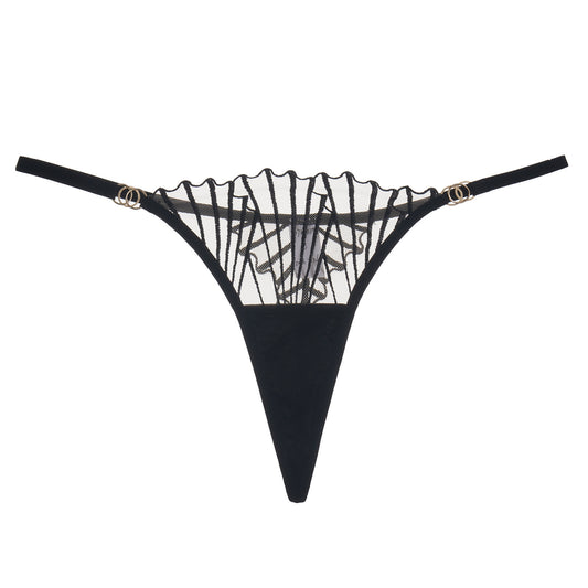 Mesh Allure: G-String Luxury Panty