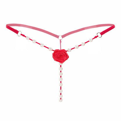 Rose Seduction String Panty