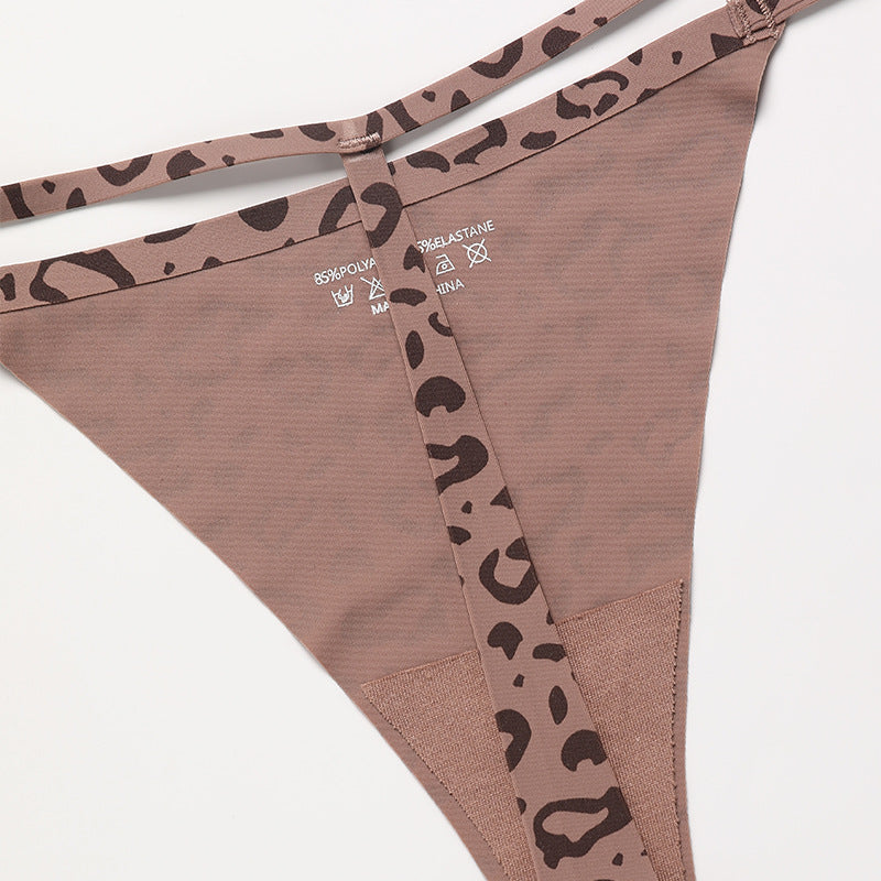 Safari Skin Seamless T-String Panty