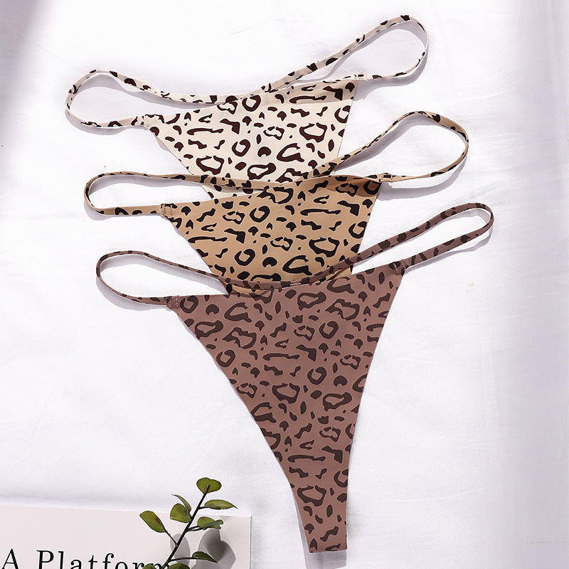 Safari Skin Seamless T-String Panty