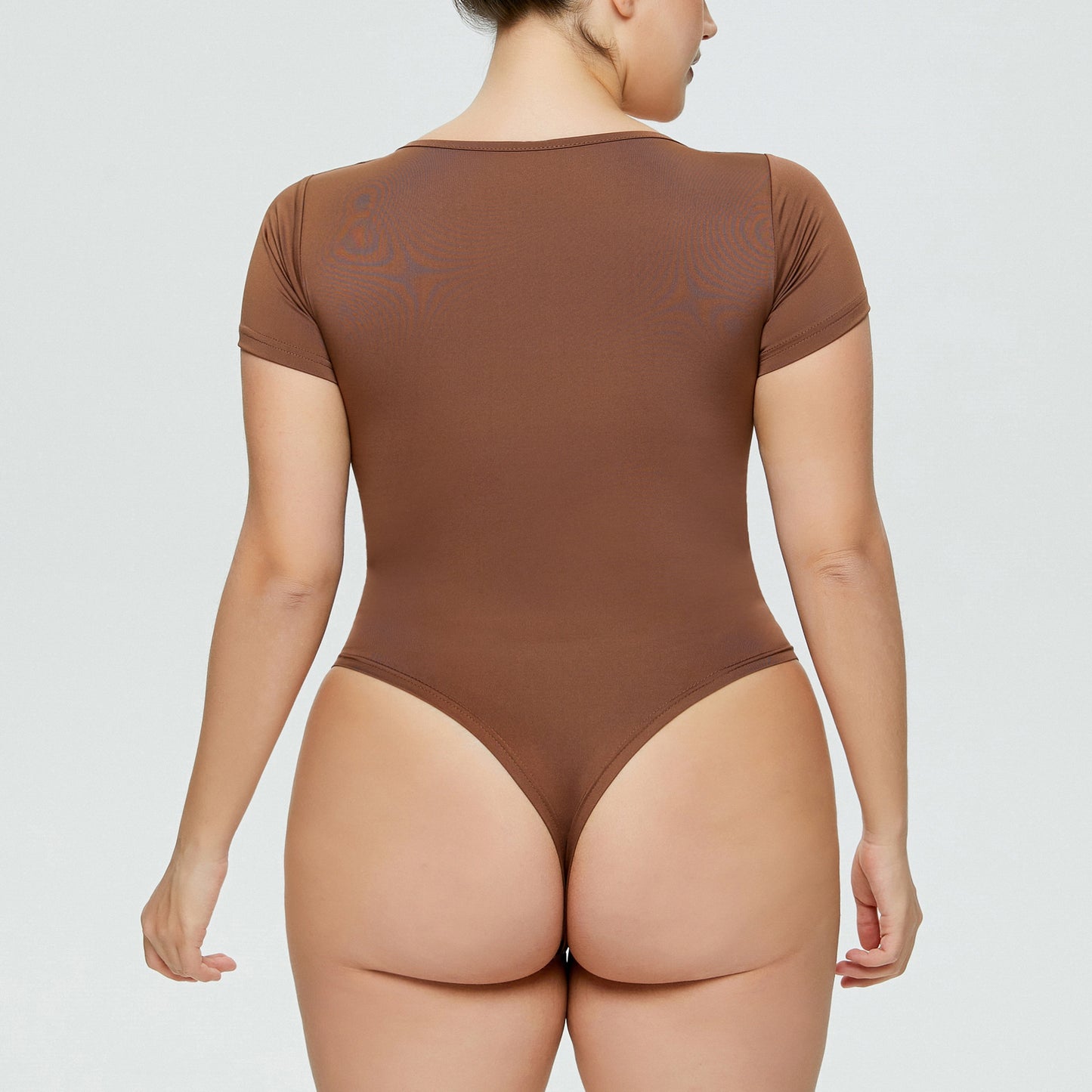 Short-Sleeve Shaping Bodysuit