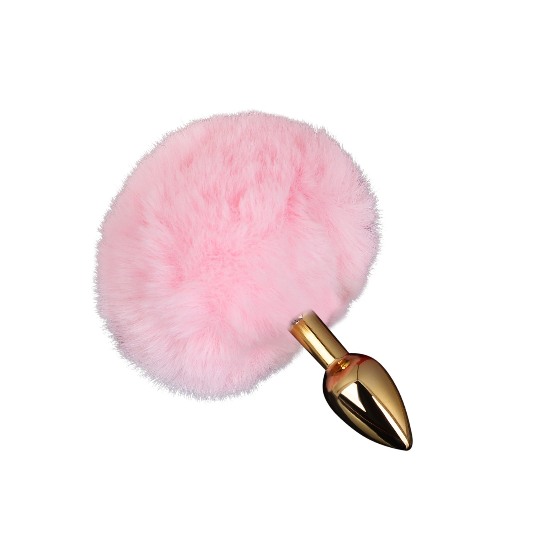 Velvet Bunny Tail Plug pink