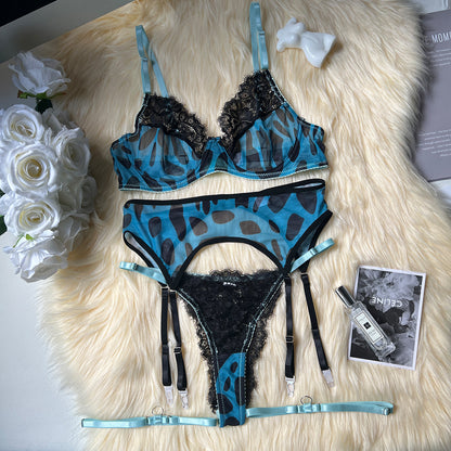 Feline Fantasy: Designer Mesh Lingerie Set mooods