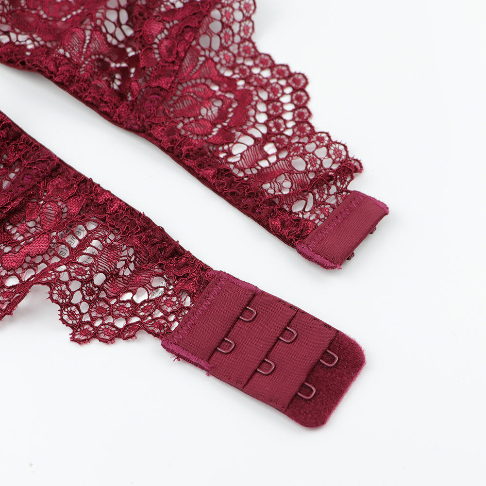 Aurora Lace Garter Belt mooods lingerie 