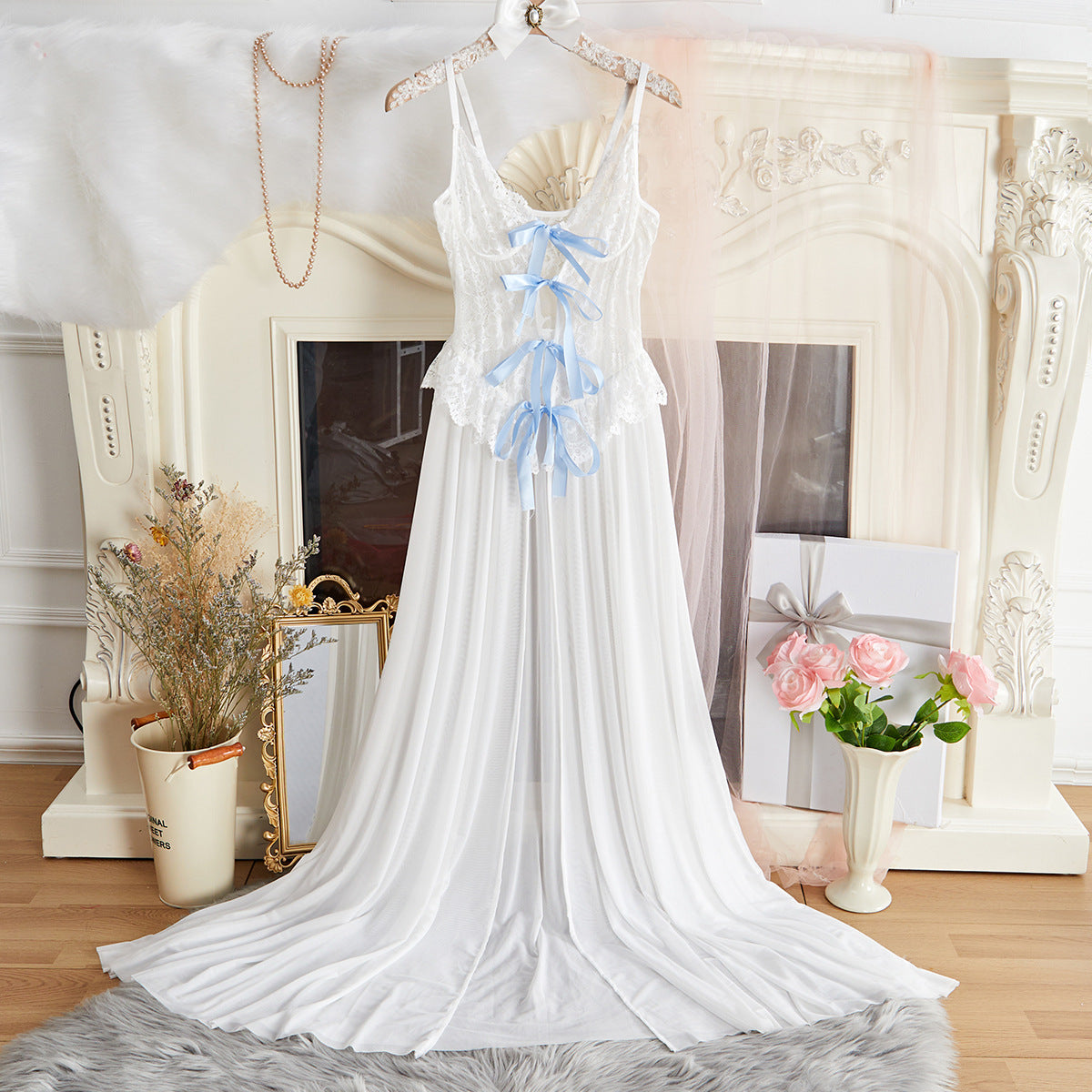 Celestial Bliss Bridal Night Dress mooods