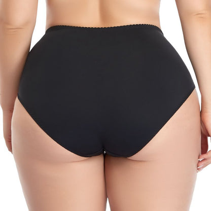 LaceCharm Plus-Size Nylon Panties Mooods