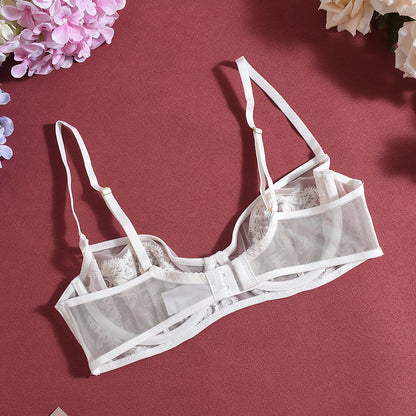 Ethereal Blossom 3-Piece Lingerie Set