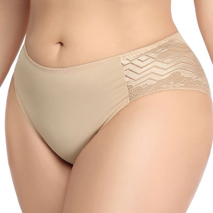 Silhouette Enhancer Plus Lace Nylon Panties mooods