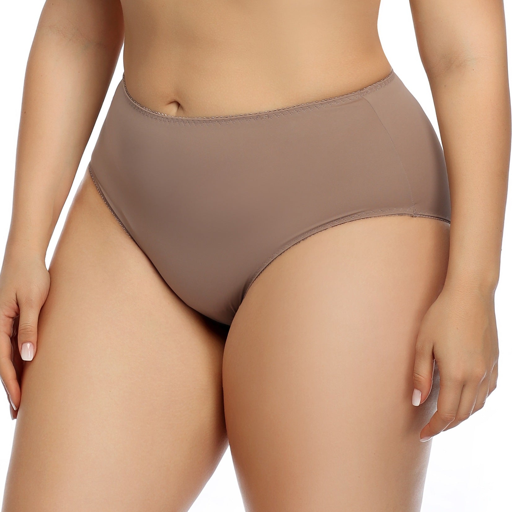 ComfyCurve Plus-Size Nylon Panties mooods 