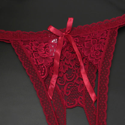 Whisper Lace Allure Open Crotch Panty mooods