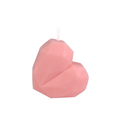 Heart-Shaped Low-Temperature Drip Wax Candles for Couples' Play