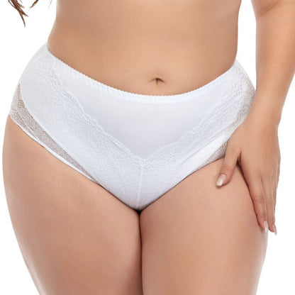 LaceCharm Plus-Size Nylon Panties Mooods