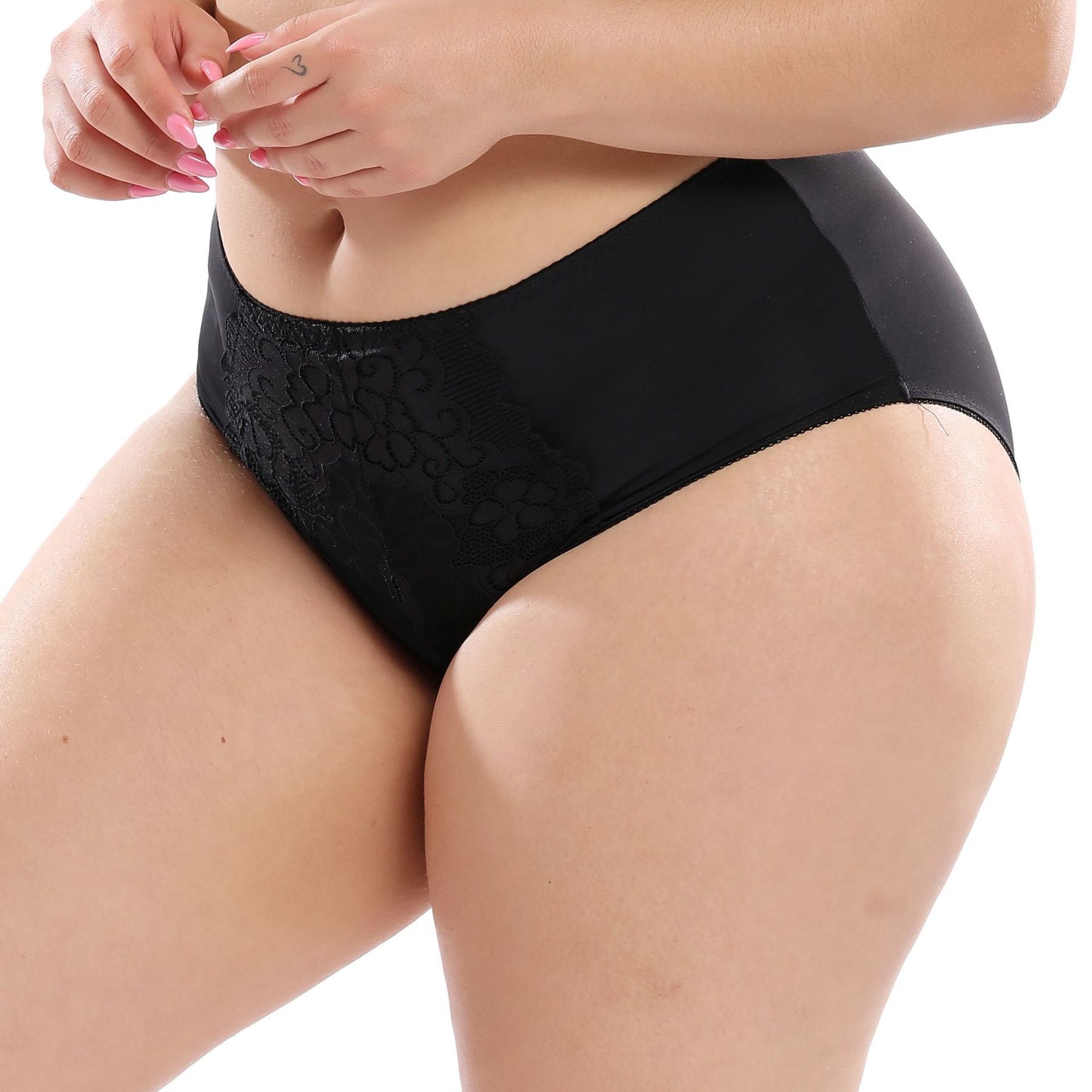 ElevatePure High-Waist Soft Nylon Panties Mooods