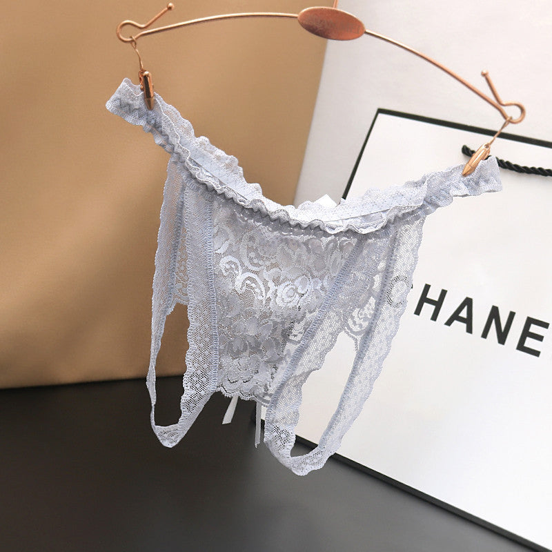 Whisper Lace Allure Open Crotch Panty mooods