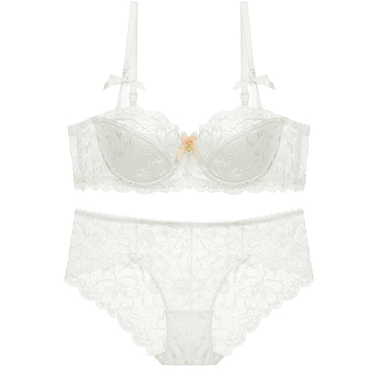 sexy lace lingerie in white color