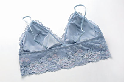 triangle bra lingerie set